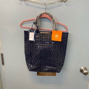 NWT Tory Burch Plastic Lattice Tote